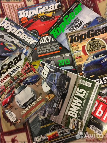 Коллекция журналов Top Gear