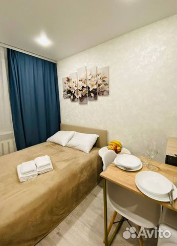 

Квартира-студия, 15 м², 1 кровать