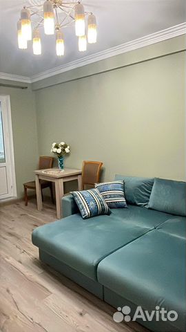 

1-к. квартира, 46 м², 2 кровати