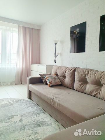 

1-к. квартира, 42 м², 2 кровати