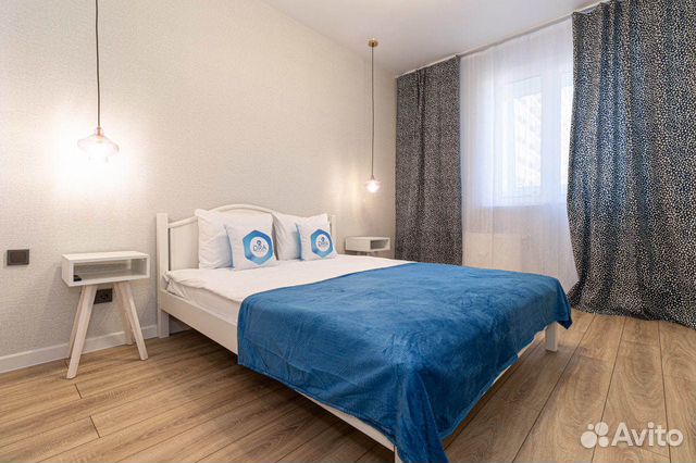 

1-к. квартира, 34 м², 2 кровати