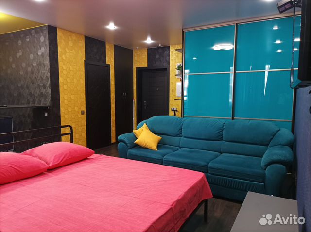 

Квартира-студия, 41 м², 2 кровати