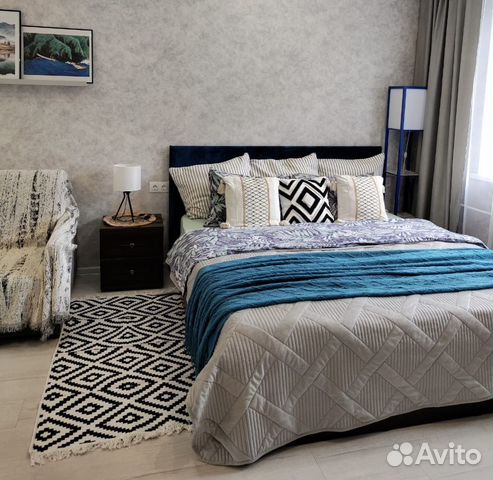 

1-к. квартира, 42 м², 2 кровати