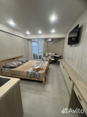 

Квартира-студия, 25 м², 2 кровати