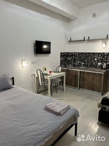 

Квартира-студия, 26 м², 2 кровати