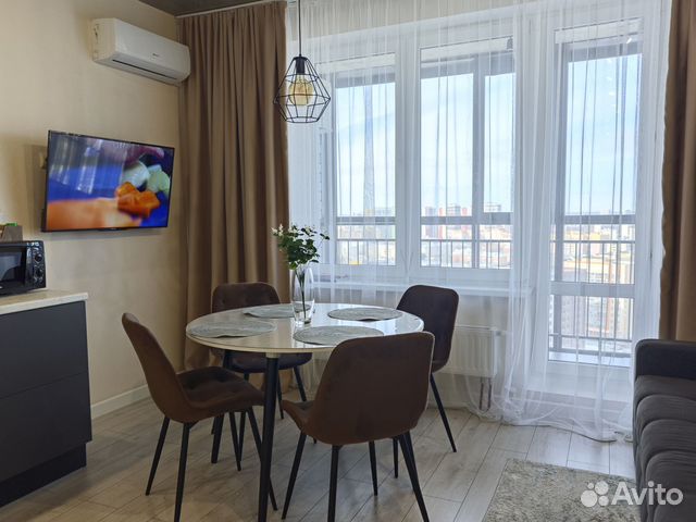 

1-к. квартира, 54 м², 3 кровати