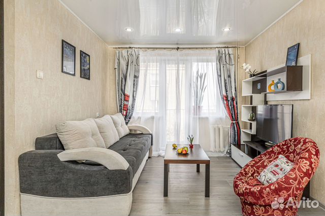 

1-к. квартира, 35 м², 3 кровати