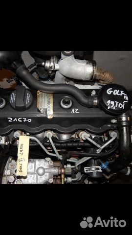 Двигатель Гольф 3 1Z Audi 80 B4 1Z мотор дизель