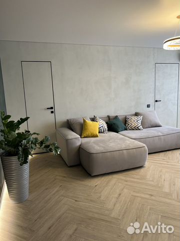 

1-к. квартира, 44 м², 3 кровати