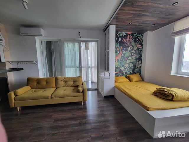 

Квартира-студия, 42 м², 2 кровати