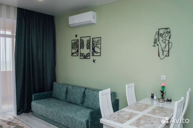

Квартира-студия, 43 м², 3 кровати