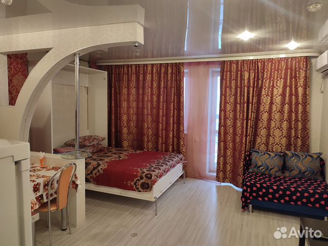 

Квартира-студия, 33 м², 2 кровати