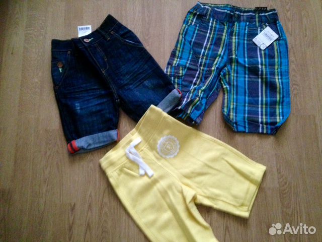 Шорты Некст, CA, б/у и новые, 4-5 лет