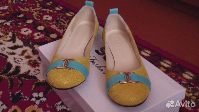 Новые кожаные балетки туфли 39-40 рр Новые кожаные балетки туфли 39-40 рр