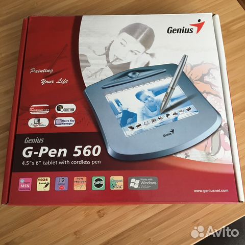 Скачать драйвера для графического планшета genius g-pen 560