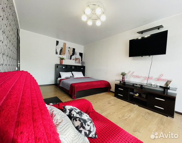 

1-к. квартира, 48 м², 2 кровати