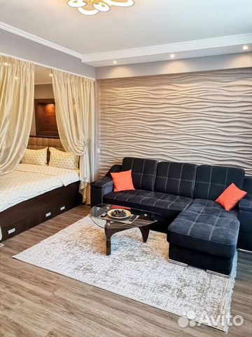 

Квартира-студия, 42 м², 2 кровати