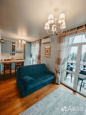 

Квартира-студия, 35 м², 2 кровати