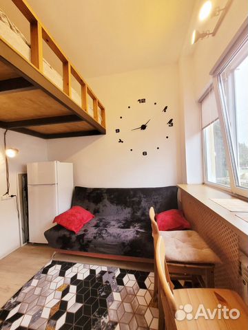 

Квартира-студия, 18 м², 2 кровати
