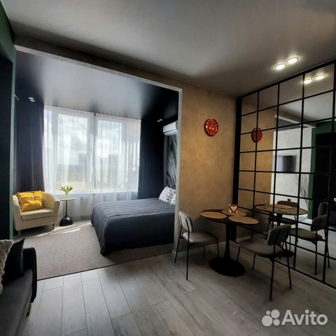

Квартира-студия, 30 м², 2 кровати