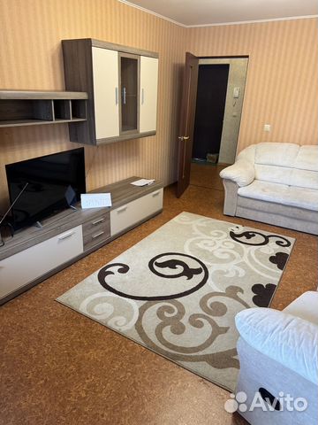 

1-к. квартира, 37 м², 2 кровати