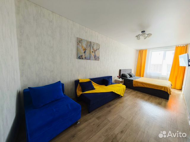 

1-к. квартира, 35 м², 4 кровати