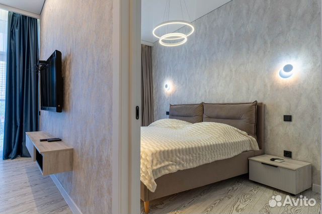 

1-к. квартира в апарт-отеле, 58 м², 2 кровати