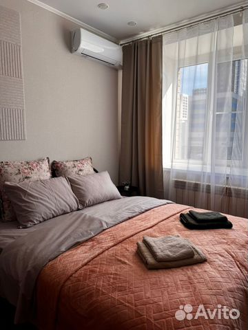 

1-к. квартира, 44 м², 3 кровати