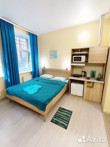 

Квартира-студия, 17 м², 1 кровать