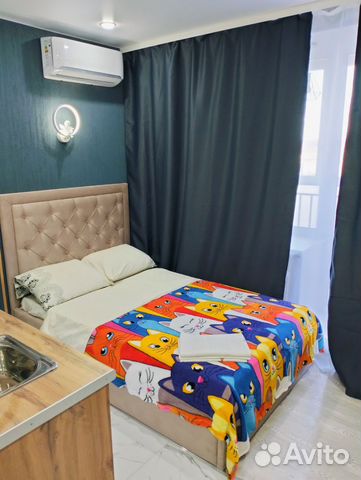 

Квартира-студия, 15 м², 1 кровать