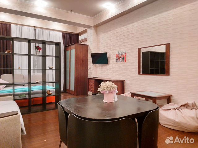 

Квартира-студия, 45 м², 2 кровати