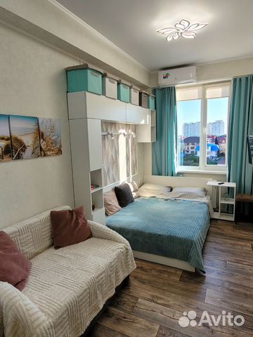 

1-к. квартира, 24 м², 2 кровати