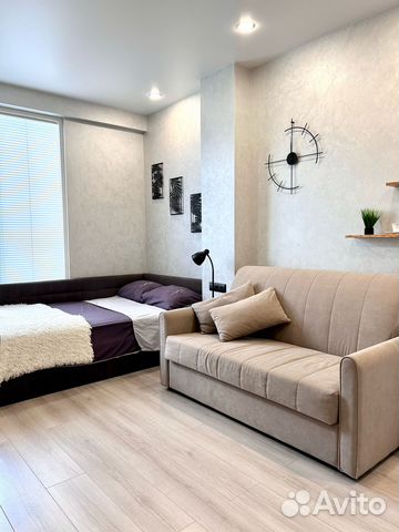 

Квартира-студия, 25 м², 2 кровати
