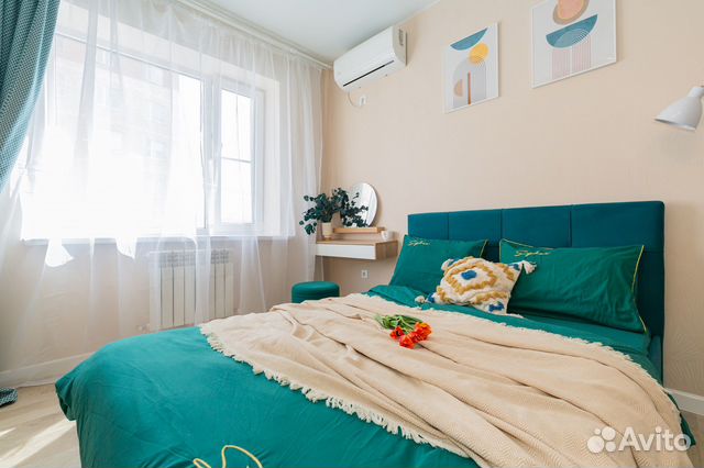 

1-к. квартира, 36 м², 2 кровати