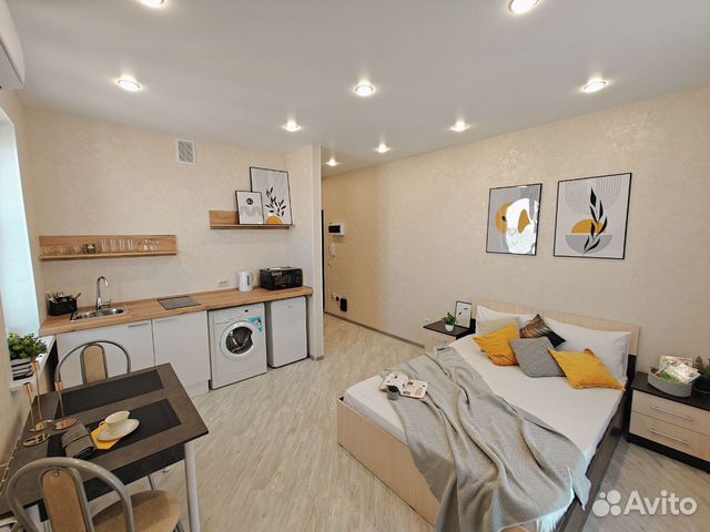 

Квартира-студия, 34 м², 2 кровати