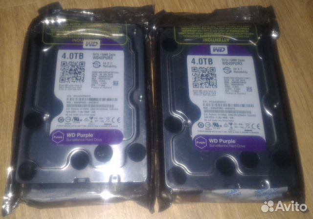 WD Purple WD40purx 4Тб