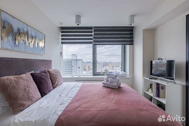 

1-к. квартира, 41 м², 2 кровати