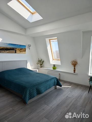 

1-к. квартира, 55 м², 3 кровати