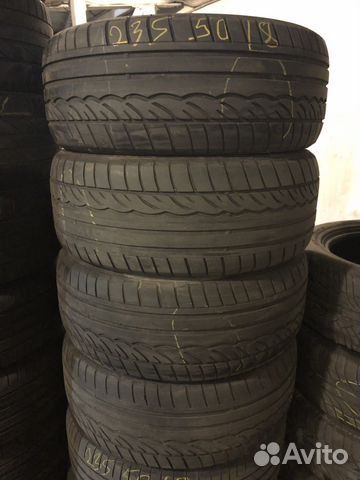 Летние шины бу R18 235/50/18 Dunlop SP Sport