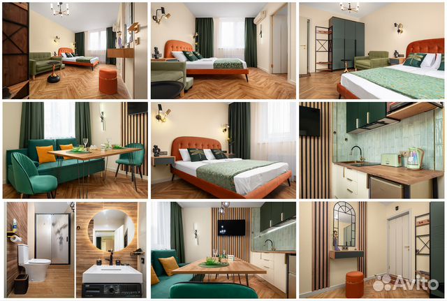 

1-к. квартира, 32 м², 3 кровати
