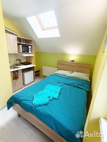 

Квартира-студия, 12 м², 1 кровать