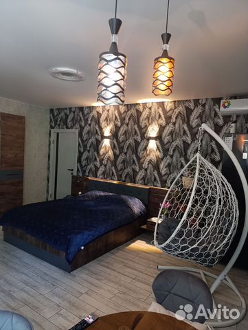 

Квартира-студия, 45 м², 3 кровати