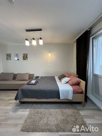 

Квартира-студия, 28 м², 2 кровати