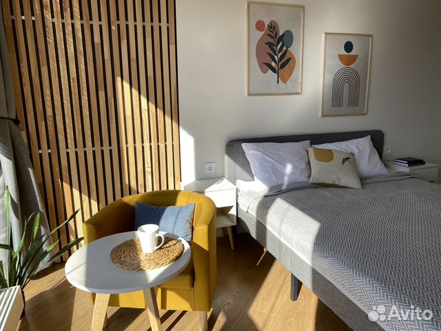

Квартира-студия, 25 м², 1 кровать