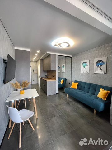 

Квартира-студия, 37 м², 1 кровать