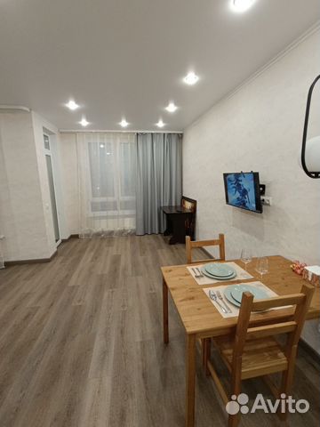 

Квартира-студия, 39 м², 1 кровать