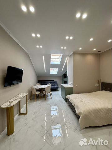 

Квартира-студия, 35 м², 2 кровати