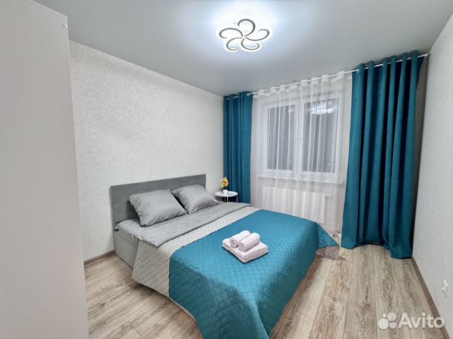 

1-к. квартира, 40 м², 2 кровати