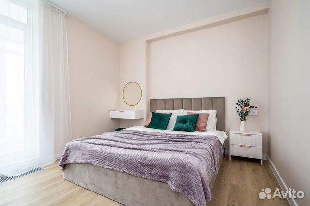 

1-к. квартира, 45 м², 2 кровати