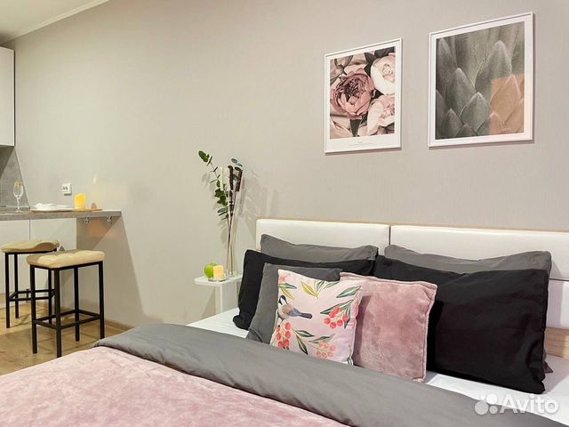

Квартира-студия, 25 м², 2 кровати